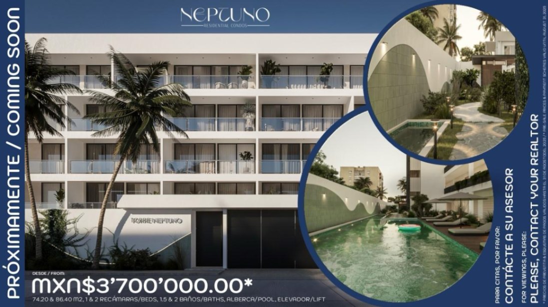 Apartment in COTO PRIVADO NEPTUNO 1 REC. - Manzanillo, Olas Altas, Manzanillo.
