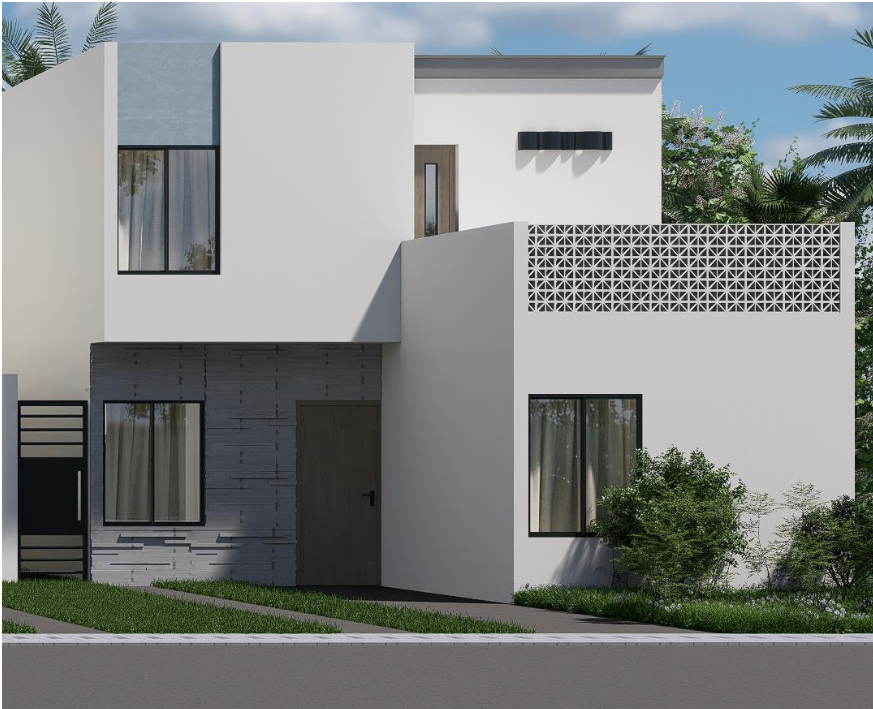 House in PUNTO MAR MOD. LUNA - Manzanillo, Fracc. Punto Mar